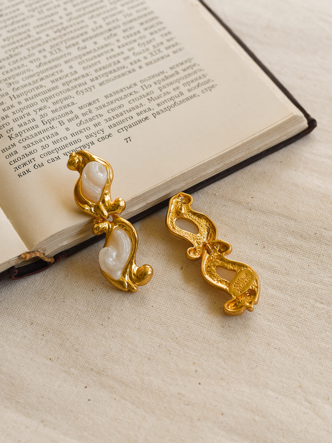 Macaron Coloured Glaze Earrings