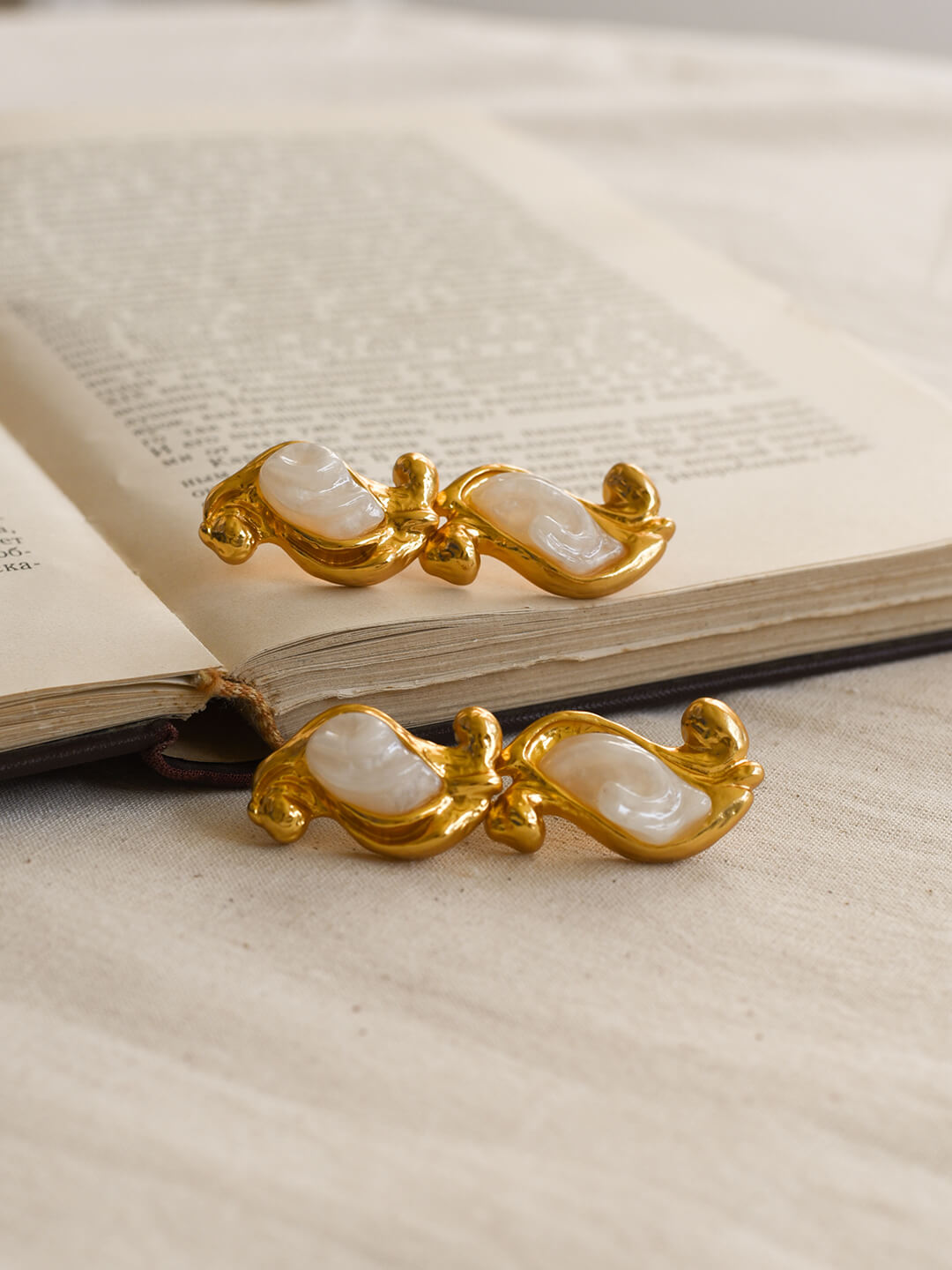 Macaron Coloured Glaze Earrings